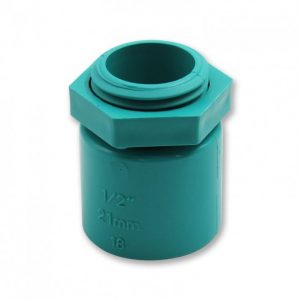 adaptador de pvc eléctrico 1/2